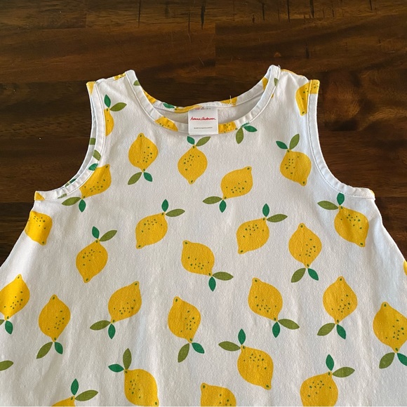 Hanna Andersson Lemons Dress Girls - Picture 3 of 6